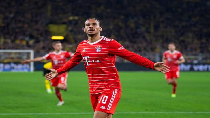 Bayern Munich forward Leroy Sane